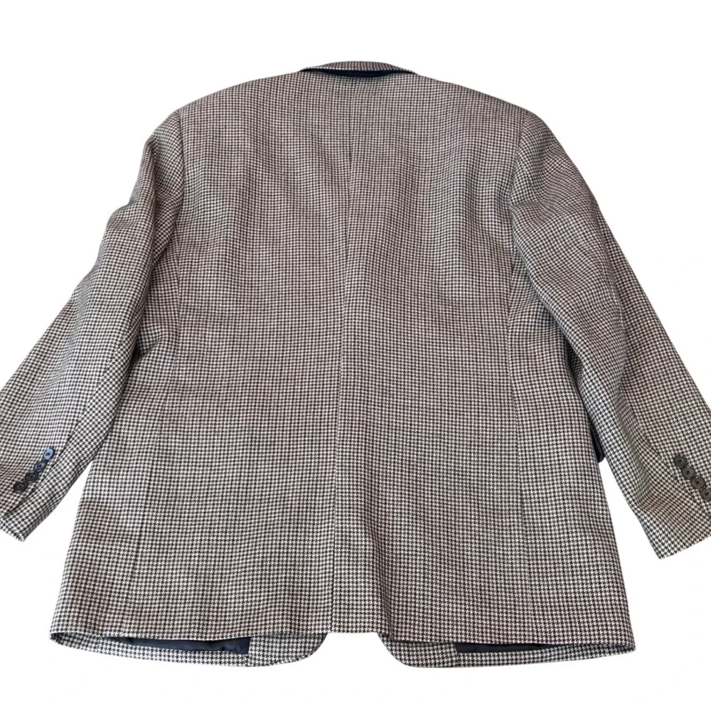 The Savile Row | SR | Macy's Men's Store |‎ Houndstooth 100% Wool | Blazer